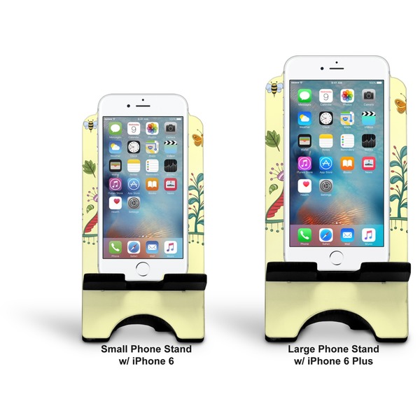 Nature & Flowers Stylized Phone Stand - Comparison