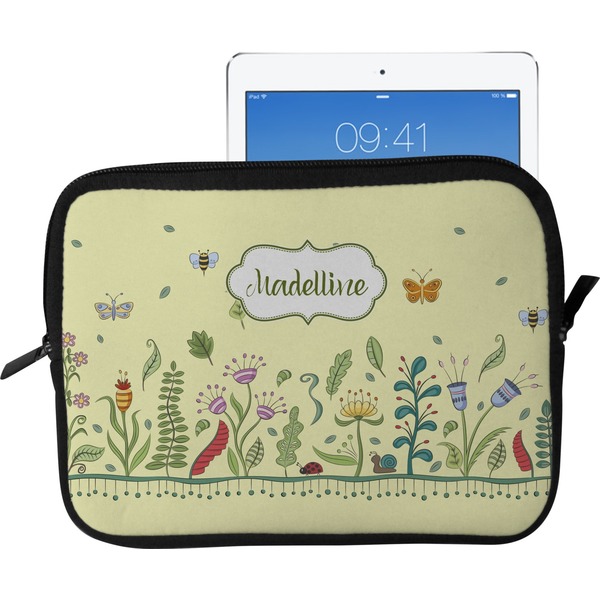 Custom Nature Inspired Tablet Case / Sleeve - Large (Personalized)