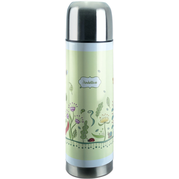 Custom Nature Inspired Stainless Steel Thermos (Personalized)
