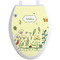 Nature & Flowers Toilet Seat Decal Elongated