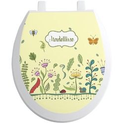 Nature Inspired Toilet Seat Decal (Personalized)