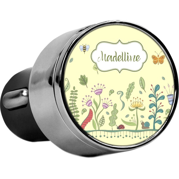 Custom Nature Inspired USB Car Charger (Personalized)