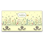 Nature Inspired Wall Mounted Coat Rack (Personalized)