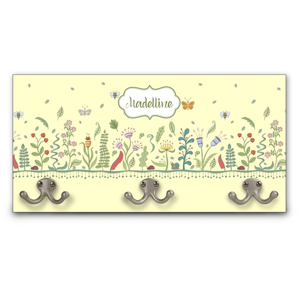 Custom Nature Inspired Wall Mounted Coat Rack (Personalized)
