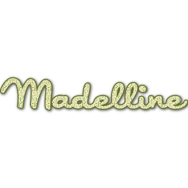 Custom Nature Inspired Name/Text Decal - Large (Personalized)