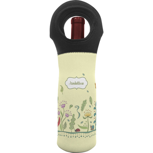Custom Nature Inspired Wine Tote Bag (Personalized)