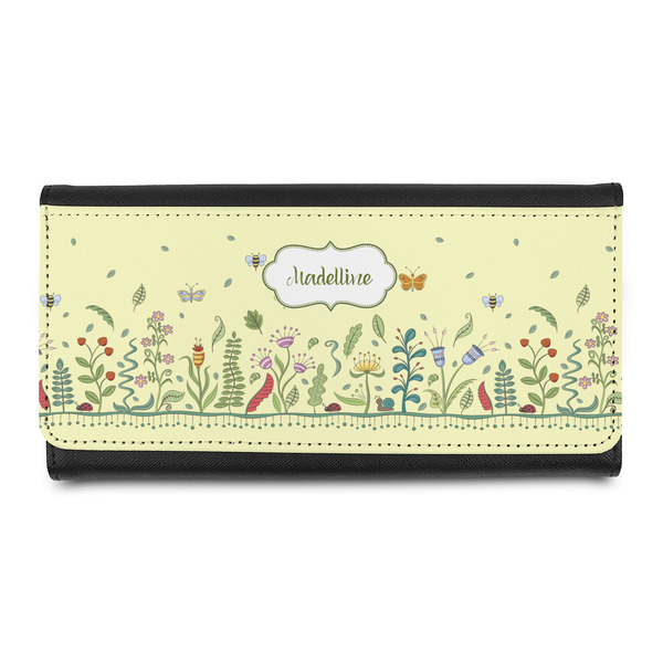 Custom Nature Inspired Leatherette Ladies Wallet (Personalized)