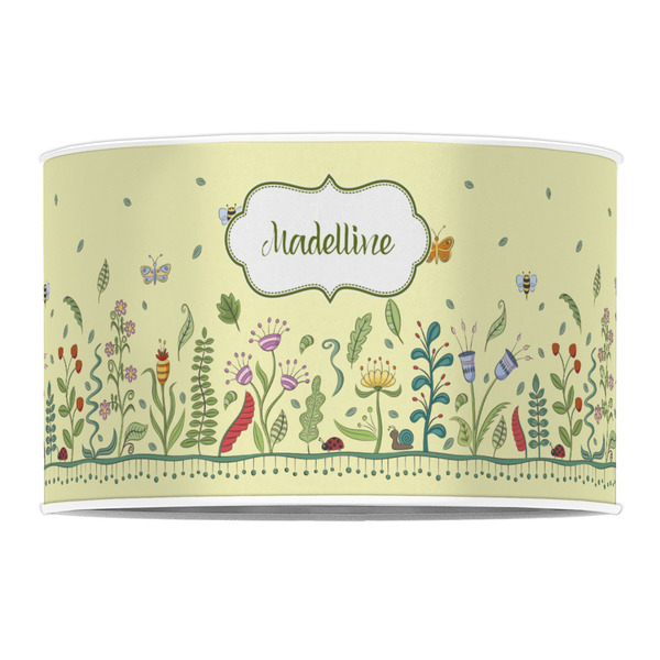 Nature Inspired 12" Drum Lampshade - FRONT (Poly Film)