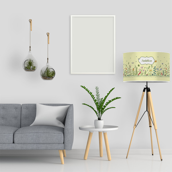 Nature Inspired 12" Drum Lampshade - LIFESTYLE