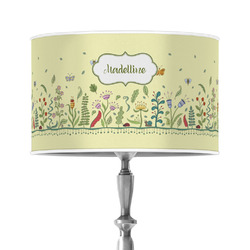 Nature Inspired 12" Drum Lamp Shade - Poly-film (Personalized)