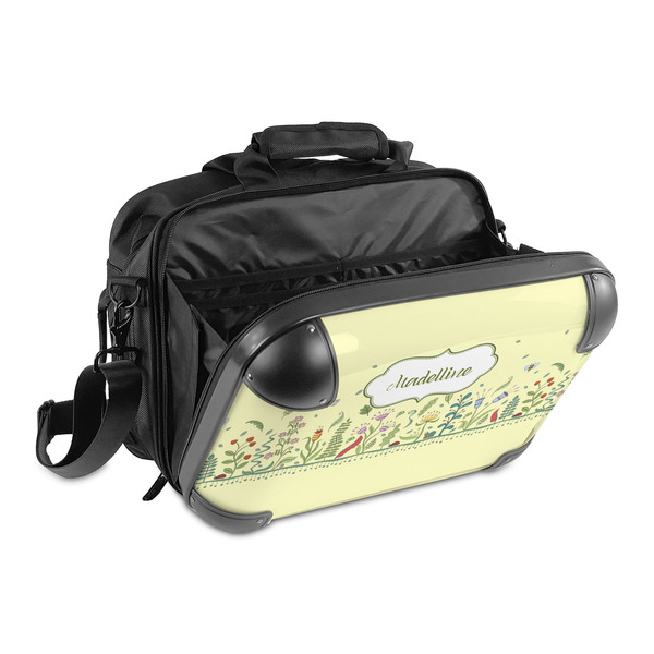 Nature Inspired 15" Hard Shell Briefcase - Open