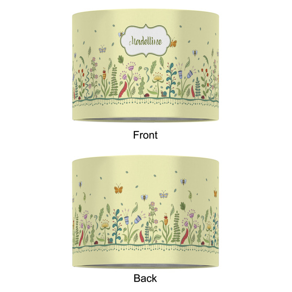 Nature Inspired 16" Drum Lampshade - APPROVAL (Fabric)