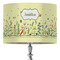 Nature Inspired 16" Drum Lampshade - ON STAND (Fabric)