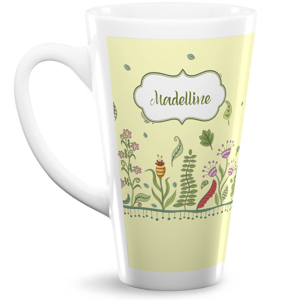 Custom Nature Inspired Latte Mug (Personalized)