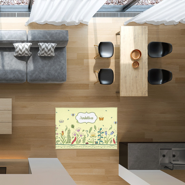 Nature Inspired 2'x3' Indoor Area Rugs - IN CONTEXT