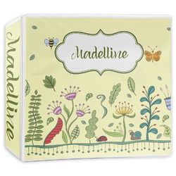 Nature Inspired 3-Ring Binder - 3 inch (Personalized)