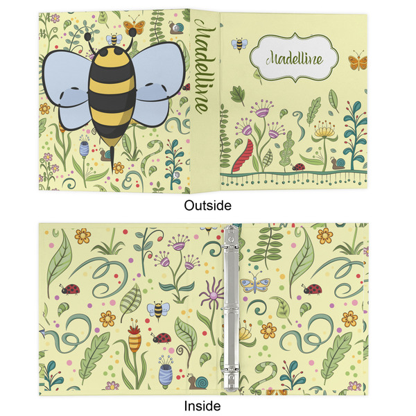 Nature Inspired 3 Ring Binders - Full Wrap - 1" - APPROVAL