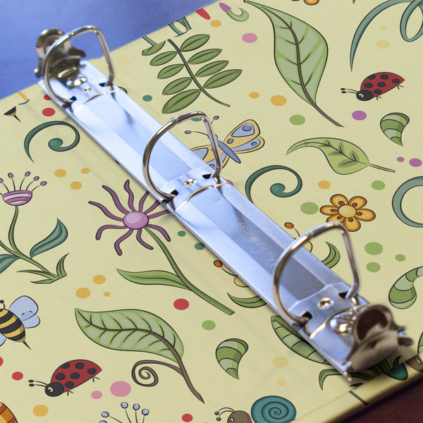 Nature Inspired 3 Ring Binders - Full Wrap - 1" - DETAIL