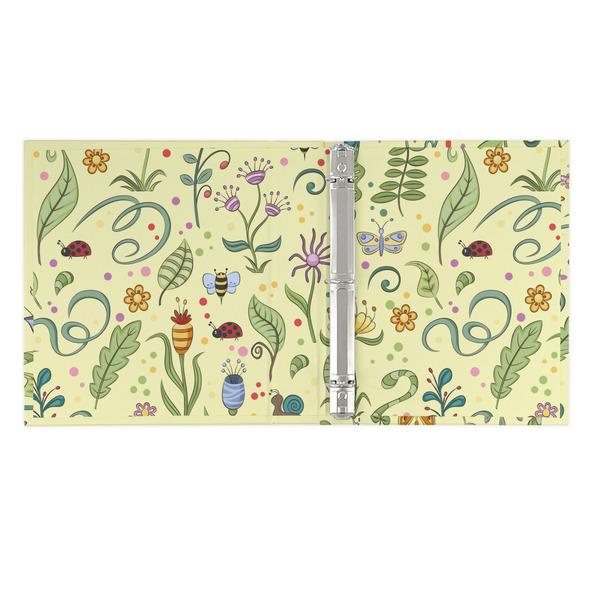 Nature Inspired 3 Ring Binders - Full Wrap - 1" - OPEN INSIDE