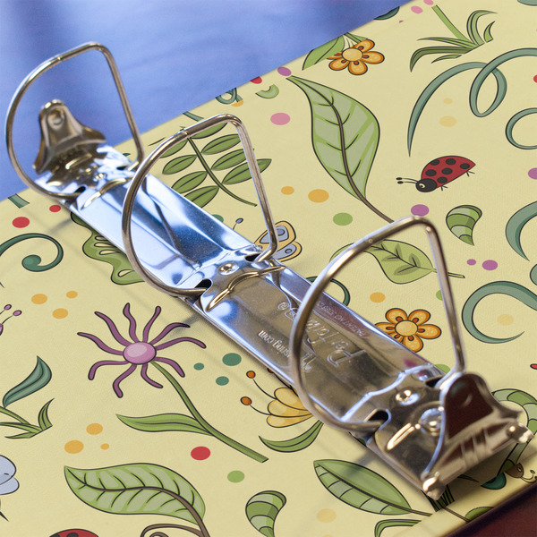 Nature Inspired 3 Ring Binders - Full Wrap - 2" - DETAIL