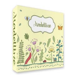 Nature Inspired 3 Ring Binder - Full Wrap - 2" (Personalized)