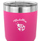 Nature Inspired 30 oz Stainless Steel Ringneck Tumbler - Pink - CLOSE UP