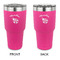 Nature Inspired 30 oz Stainless Steel Ringneck Tumblers - Pink - Double Sided - APPROVAL