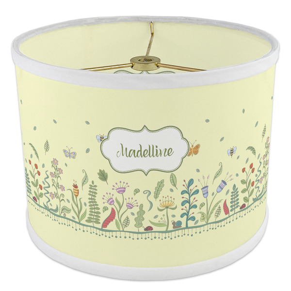 Nature Inspired 8" Drum Lampshade - ANGLE Poly-Film