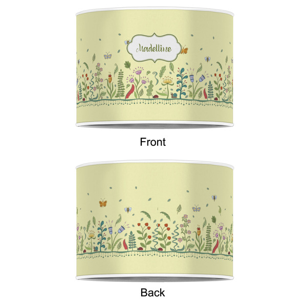 Nature Inspired 8" Drum Lampshade - APPROVAL (Poly Film)