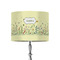 Nature Inspired 8" Drum Lampshade - ON STAND (Fabric)