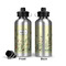 Nature Inspired Aluminum Water Bottle - Front and Back