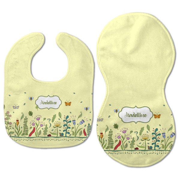 Nature Inspired Baby Bib & Burp Set - Approval (new bib & burp)