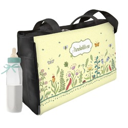 Nature Inspired Diaper Bag w/ Name or Text