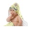 Nature Inspired Baby Hooded Towel on Child