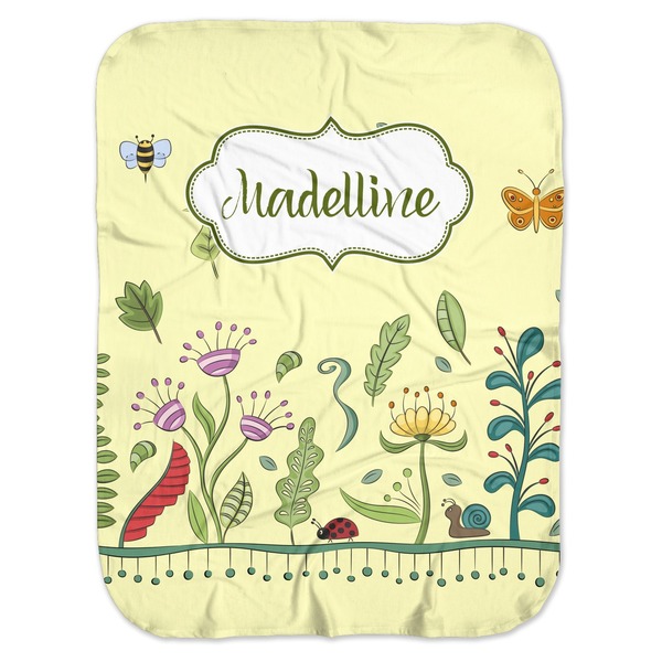 Custom Nature Inspired Baby Swaddling Blanket (Personalized)