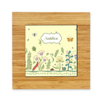 Nature Inspired Bamboo Trivet with Ceramic Tile Insert (Personalized)
