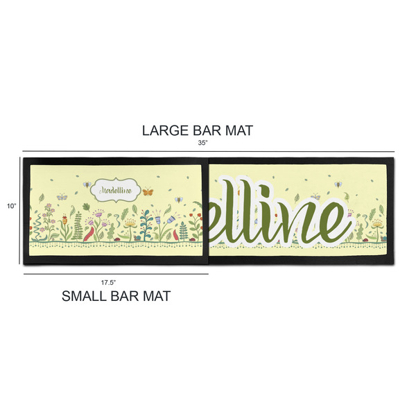 Nature Inspired Bar Mats - Sizing Chart