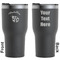 Nature Inspired Black RTIC Tumbler - Front and Back