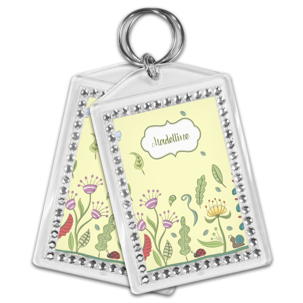 Nature Inspired Bling Keychain - MAIN