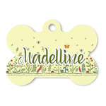 Nature Inspired Bone Shaped Dog ID Tag (Personalized)