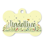 Nature Inspired Bone Shaped Dog ID Tag (Personalized)