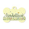 Nature Inspired Bone Shaped Dog ID Tag - Small (Personalized)
