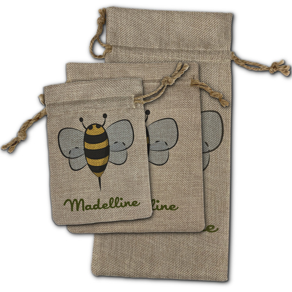 Nature Inspired Burlap Gift Bags - (PARENT MAIN) All Three