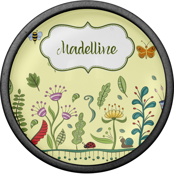 Nature Inspired Cabinet Knob - Black - Front