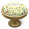 Nature Inspired Cabinet Knob - Gold - Side