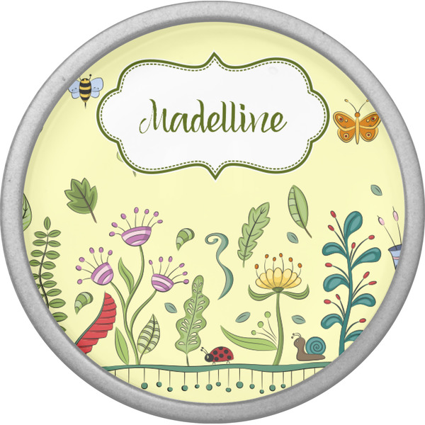 Nature Inspired Cabinet Knob - Nickel - Front