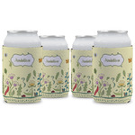 Nature Inspired Can Cooler (12 oz) - Set of 4 w/ Name or Text