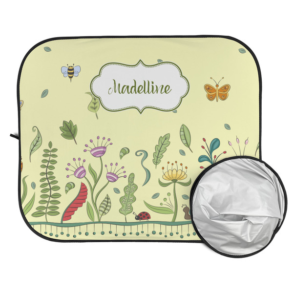 Nature Inspired Car Sun Shades - FOLDED & UNFOLDED