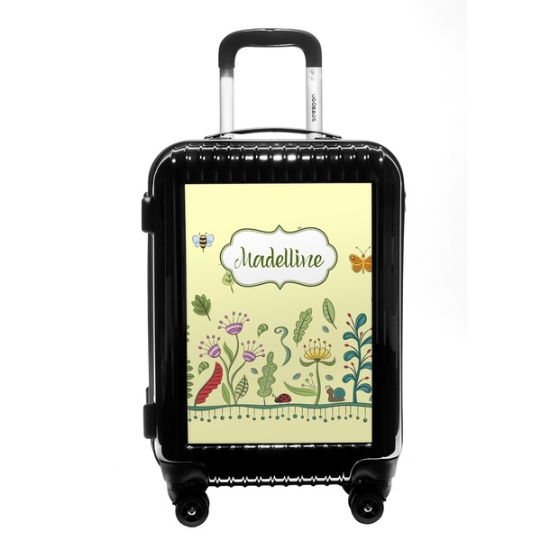 Custom Nature Inspired Carry On Hard Shell Suitcase (Personalized)
