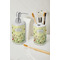 Nature Inspired Ceramic Bathroom Accessories - LIFESTYLE (toothbrush holder & soap dispenser)